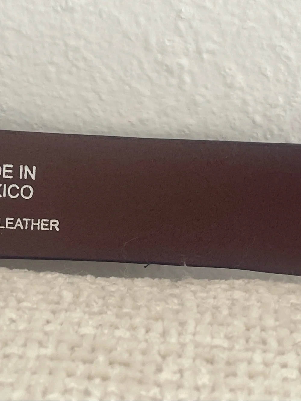 Tampa Bay Rays Eagles Wings leather belt size 38 genuine leather